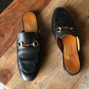 Gucci - Princetown Leather Slipper, 8.5 US, Women
